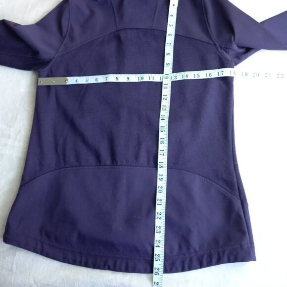 Icebreaker Merino Purple Zip Light Jacket (S) - Picture 12 of 12